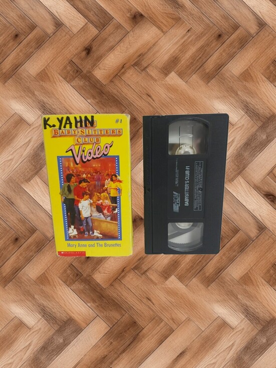 Other - 📼 Vintage The Baby-Sitters Club VHS Tape #1 - Mary Anne and The Brunettes 1990